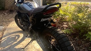 Indian FTR 1200 Exhaust Sound [upl. by Inatsed]