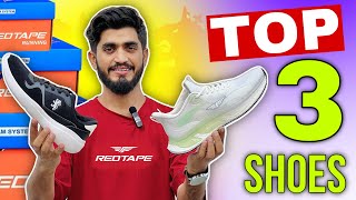 Red Tape Top 3 Shoes Under 1000  Red Tape Flow plus  Retro Sneakers [upl. by Eiclud]