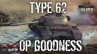 Type 62  OP Goodness  Wot Blitz [upl. by Marge]