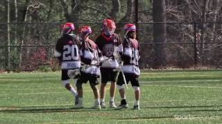 Eric Raguin Fall Lacrosse Highlights Brown 24 [upl. by Tegirb]