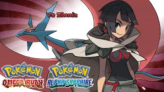 Pokémon Omega Ruby amp Alpha Sapphire  Zinnia Battle Music HQ [upl. by Robinett446]