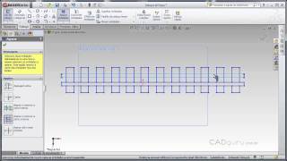 Ferramenta Aparar  Curso SolidWorks 2011  Aula 32  cadguru [upl. by Cornwall]