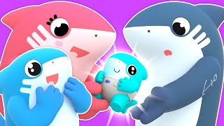 Welcome Home Baby Shark  Parents Love Song  Mommy is Pregnant  Kids songs amp Nursery Rhymes [upl. by Nocaj793]