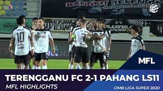 TERENGGANU FC 21 PAHANG LS11  MFL HIGHLIGHTS 2020 [upl. by Leda562]