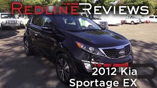 2012 Kia Sportage EX Review Walkaround Exhaust Test Drive [upl. by Nanete265]