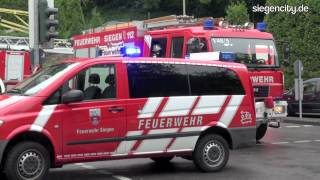 Nach Unfall in die Alche  Siegen  03062012 [upl. by Airitac519]