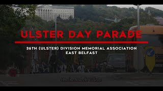 36th Ulster Division Memorial Association Ulster Day Parade 2024 [upl. by Faline]