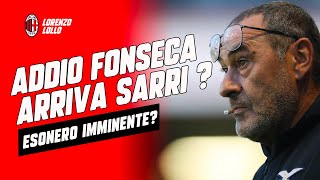 CHE DISASTRO 😡  FONSECA ESONERO IMMINENTE  POI SARRI ALLEGRI TUDOR O TERZIC milannews [upl. by Desberg466]