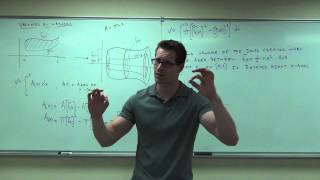 Calculus 1 Lecture 52 Volume of Solids By Disks and Washers Method [upl. by Henig94]