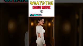 Shanaya kapoors debut movie shanayakapoor bollywood [upl. by Adniroc]