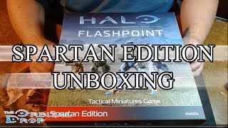 Unboxing Halo Flashpoint Spartan Edition  The Orbital Drop [upl. by Oinafipe]