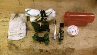 Arme a feu  Bore Snake et kit de nettoyage [upl. by Kcirdehs]