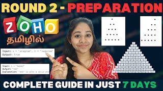 ZOHO🚀💯 ROUND 2 Complete Guide in Just 7 Days😨  ZOHO💥  Programming IT Jobs  Tech with Ramya👩🏻‍💻 [upl. by Lashond63]