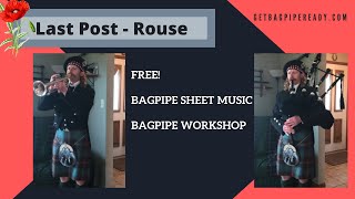 Last Post and Rouse From Trumpet To Bagpipes  FREE Workshop and Sheet Music [upl. by Ydarb342]