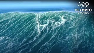 Are these the largest Waves ever surfed  Nazare 2020 The Beast Awakens [upl. by Caty487]