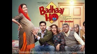 badhai ho official trailer Ayushmann Khurrana Sanya Malhotra  Director Amit Sharma  19th Oct [upl. by Aikym563]