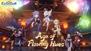 Fleeting Colors in Flight Event Cutscene Animation quotAge of Flowing Huesquot  Genshin Impact [upl. by Roybn]