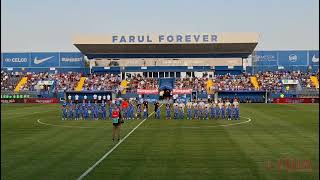 Farul Constanța  KSS Mitrovica în UEFA Womens Champions League [upl. by Leinod]