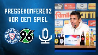 Die Pressekonferenz vor dem Heimspiel gegen Hannover 96 🎙  KSVH96 [upl. by Hillel]