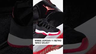 🔴⚫️ “Velvet BRED” Air Jordan Retro 11 ⚫️🔴 1998 OG color way Velvet Bred 11’s shorts [upl. by Jervis]