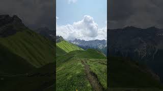 mountains hiking dolomites landscape travel [upl. by Ferrel]