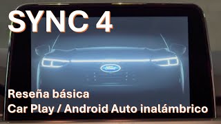 SYNC 4 Ford  ¿Como funciona Guía Básica [upl. by Asehr]