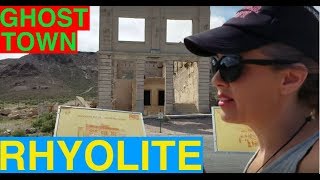 Rhyolite Ghost Town and Goldwell Open Air Art Museum [upl. by Anileve]