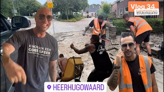 VLOG 34 ALEX SOZE WILT MEE STRATENMAKEN EN OPPERMAN WORDT IN HET WATER GEGOOID [upl. by Aehsan]