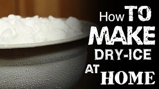 How To Make Dry Ice At Home [upl. by Rocca]