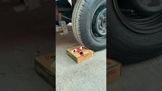 Crushing Animated Toys with a Car 🚗💥 Fun Experiment” [upl. by Anilrac855]