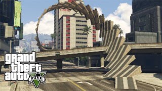 GTA V CARRERA LOCA ESPIRAL DE RAMPAS MUY GUAPOO CON Y SIN LA SUCIA xFaRgAnx [upl. by Ynattyrb]