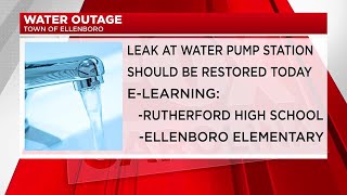 Two Rutherford County schools switch to eLearning due to major leak [upl. by Kirchner]