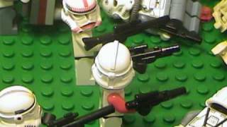 Lego Clone Wars 501st Legion IV  Confederacy Strikes filmed in 2007 [upl. by Yennaiv]