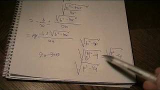 Mathematik  ABCFormel  Herleitung [upl. by Etiuqram]