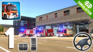 Emergency Call 112 Mobile  Gameplay Walkthrough Part 1  Firefighters On Duty Android iOS [upl. by Eednam]