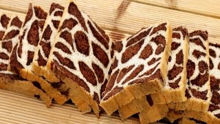 StepByStep Bread Dough Recipe  Leopard Print Bread  豹紋麵包 豹纹吐司 豹紋方包 牛奶麵包製作 [upl. by Disharoon]