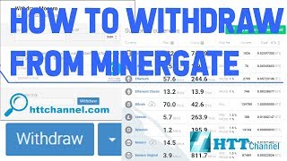 How to Withdraw Monero from Minergate App httchannel [upl. by Honora720]