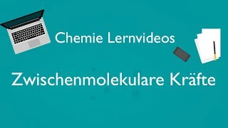 Zwischenmolekulare Kräfte  Chemie [upl. by Mcdade126]