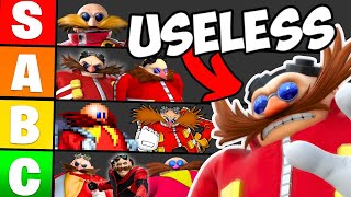 Ranking How USELESS Eggman is in Every Sonic Game [upl. by Ramahs796]