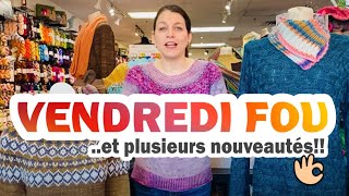 Les nouveautés dans Les Boutiques de Tricot Les Laines Biscotte 35 [upl. by Merrel379]