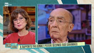 Centanni di José Saramago parla la moglie Pilar Del Rio  Oggi è un altro giorno 18112022 [upl. by Blayze]