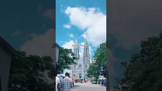 ST PHILOMENAS CATHEDRAL MYSORE mysore church shorts [upl. by Ididn]