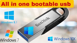 How To Create Multi Bootable Pendrive in Hindi Windows 7810 11 Multiboot Pendrive Kaise Banaye [upl. by Jeffie]