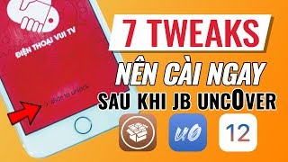 7 TWEAKS nên cài Slide to Unlock iPhone X Gesture Cylinder [upl. by Enalb]