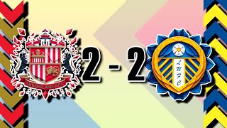 Sunderland AFC 22 Leeds United Championship Watch Along Coverage [upl. by Zrike]