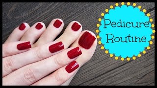 My Pedicure Routine  JennyClaireFox [upl. by Deloris]