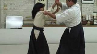 Aikido martial arts Shihonage connect to center [upl. by Auhoj78]