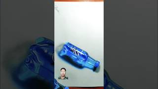 Real vs realistic drawing art realist drawing realastic experiment realstic artist diyviral [upl. by Artemus]