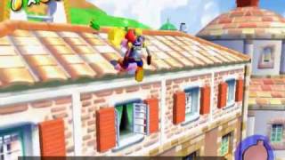 Super Mario Sunshine  TAS a few Shines from Delfino Plaza [upl. by Eserehs495]