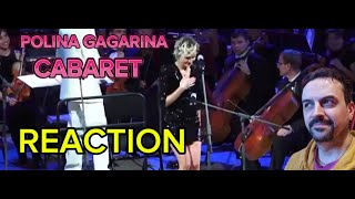 POLINA GAGARINA Полина Гагарина Кабаре live reaction [upl. by Airehc]